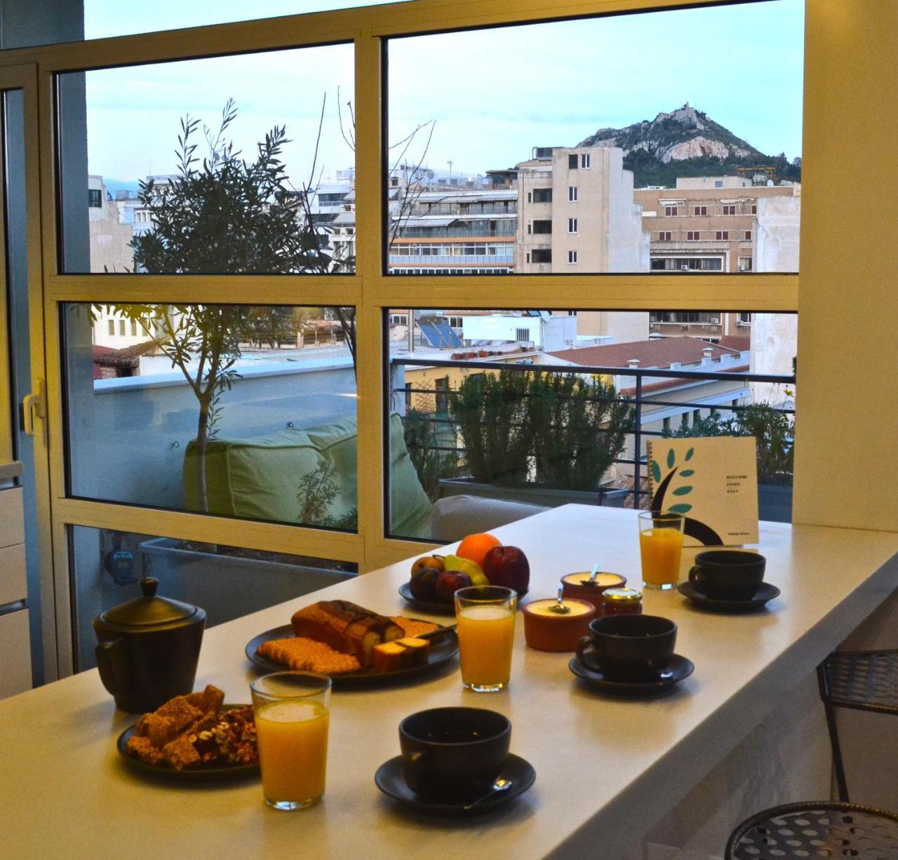 Hidesign Athens Art Loft Penthouse Acropolis View Apartment Exterior photo